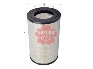 Filtro de aire SAKURA A53410 para IVECO y MERCEDES-BENZ