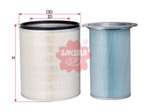 Filtro de aire SAKURA A5501S para DROTT