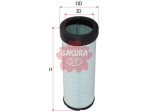 Filtro de aire SAKURA A5559 para ATLAS COPCO, CATERPILLAR y 3 marcas más