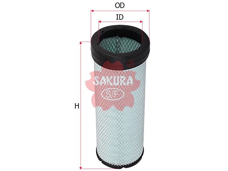 Filtro de aire SAKURA A5559 para ATLAS COPCO, CATERPILLAR y 3 marcas más
