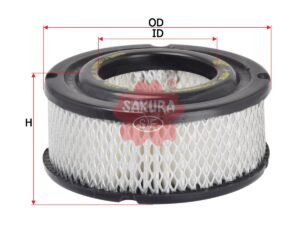 Filtro de aire SAKURA A5596 para BENDIX, CATERPILLAR y 3 marcas más