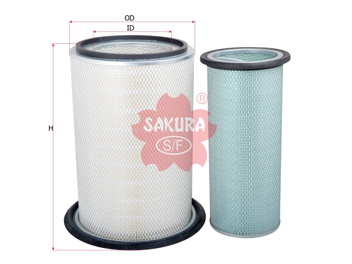 A5613S Filtro de aire SAKURA A5613S para SHANTUI