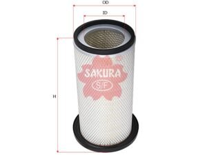 Filtro de aire SAKURA A5627 para AIRMAN, CASE y 7 marcas más