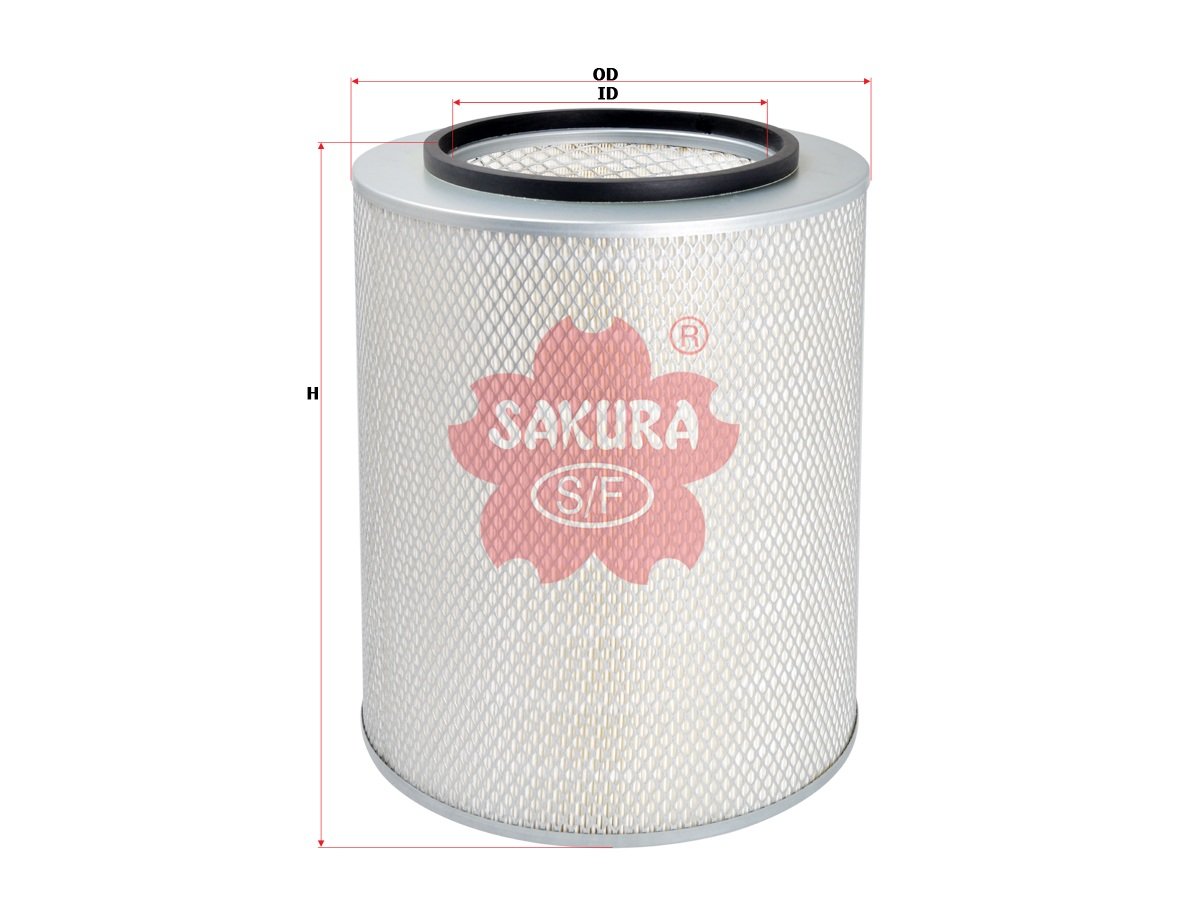 A5714 Filtro de aire SAKURA A5714 para INTERNATIONAL HARVESTER/IHC y INTERNATIONAL TRUCKS
