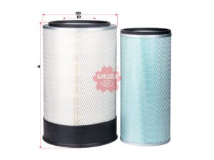 Filtro de aire SAKURA A57270S para CAMC, KING LONG y 2 marcas más