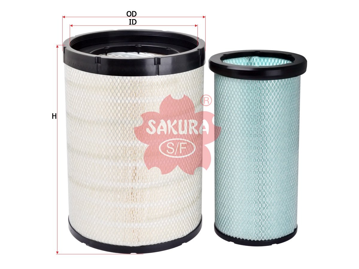 A57400S Filtro de aire SAKURA A57400S para YUTONG