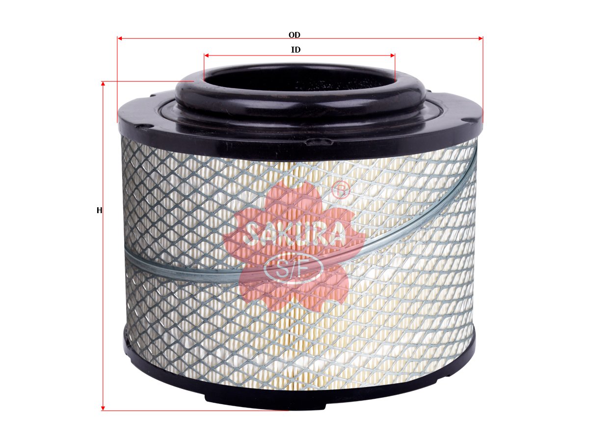 A5903 Filtro de aire SAKURA A5903 para FORD, MAZDA y TOYOTA