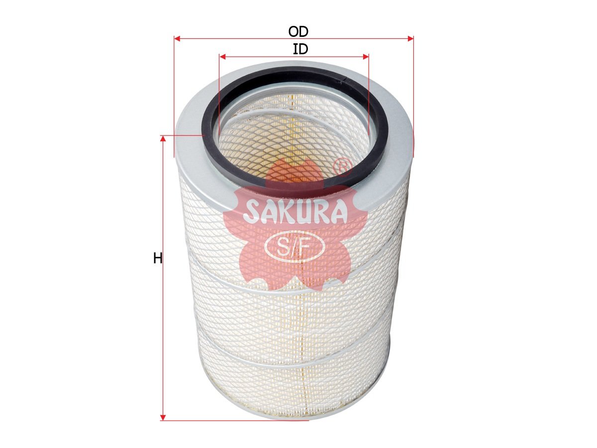 A6006 Filtro de aire SAKURA A6006 para CATERPILLAR, CHEVROLET y 13 marcas más