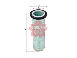 Filtro de aire SAKURA A6009 para ALLIS CHALMERS, ASTRA y 46 marcas más