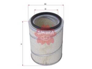 Filtro de aire SAKURA A6012 para CHEVROLET, ISUZU y 5 marcas más