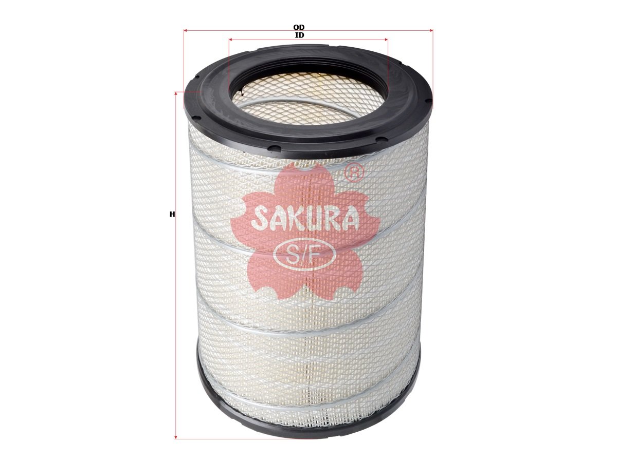 A6014 Filtro de aire SAKURA A6014 para ISUZU