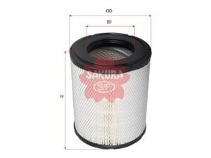 Filtro de aire SAKURA A6020M para CHEVROLET, GMC y 4 marcas más