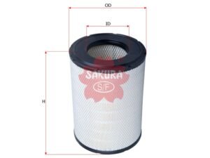 Filtro de aire SAKURA A6036 para GMC, ISUZU y 2 marcas más