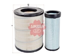 Filtro de aire SAKURA A6038S para CHEVROLET, GMC y 2 marcas más