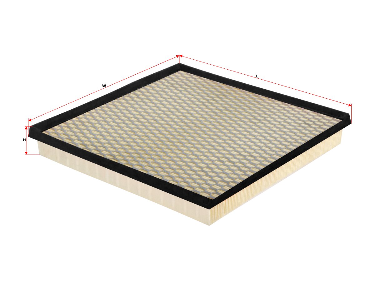 Filtro de aire SAKURA A65430 para CHEVROLET, HOLDEN y 2 marcas más