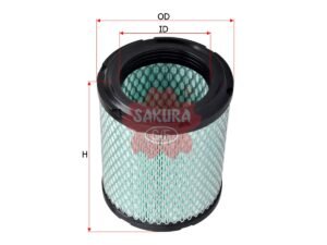 Filtro de aire SAKURA A6607 para CHRYSLER y DODGE