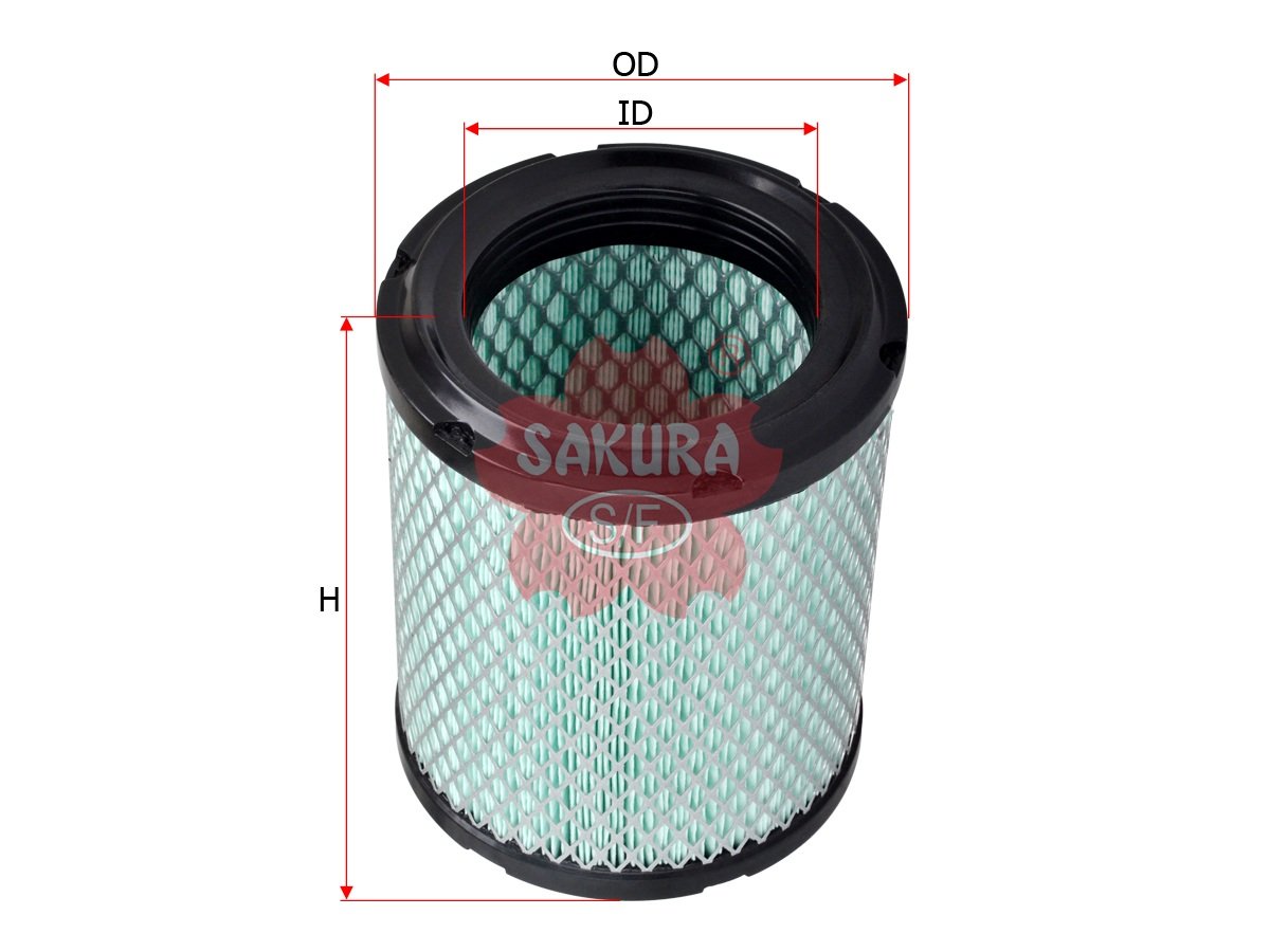Filtro de aire SAKURA A6607 para CHRYSLER y DODGE