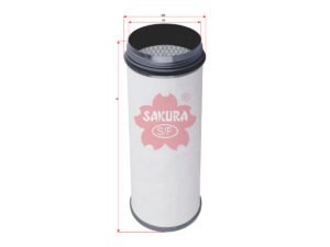 Filtro de aire SAKURA A68390 para ERF, KING LONG y 5 marcas más