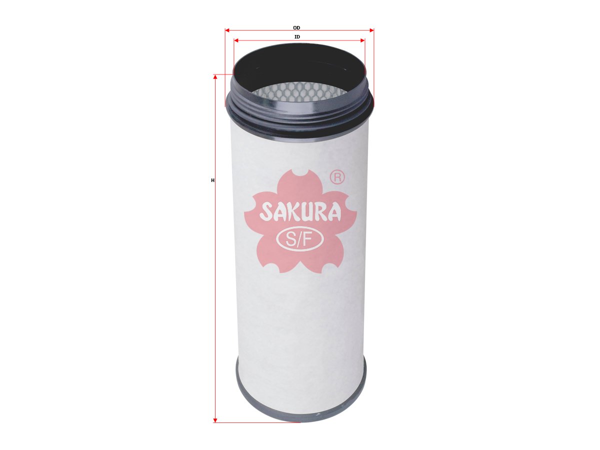 A68390 Filtro de aire SAKURA A68390 para ERF, KING LONG y 5 marcas más