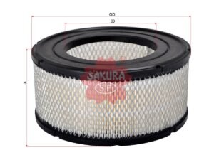Filtro de aire SAKURA A69170 para INGERSOLL RAND