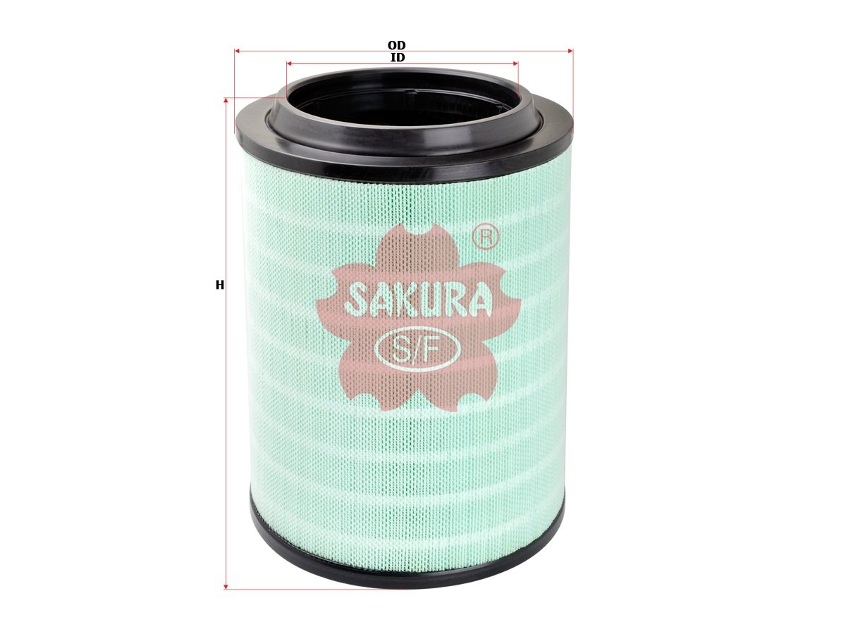 Filtro de aire SAKURA A70220 para IVECO