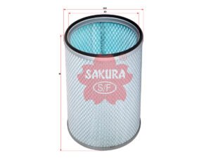 Filtro de aire SAKURA A7104 para HEULIEZ y VOLVO