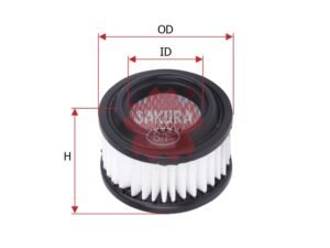 Filtro de aire SAKURA A71330 para CASE, HYUNDAI y 7 marcas más