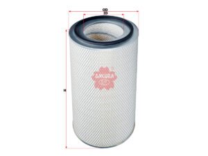 Filtro de aire SAKURA A7203 para PETERBILT