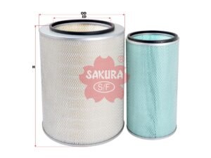 Filtro de aire SAKURA A7912S para ASTRA, BIG BUD y 25 marcas más