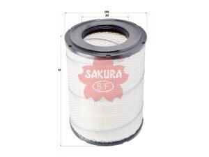 Filtro de aire SAKURA A8508 para CASAGRANDE, CATERPILLAR y 2 marcas más