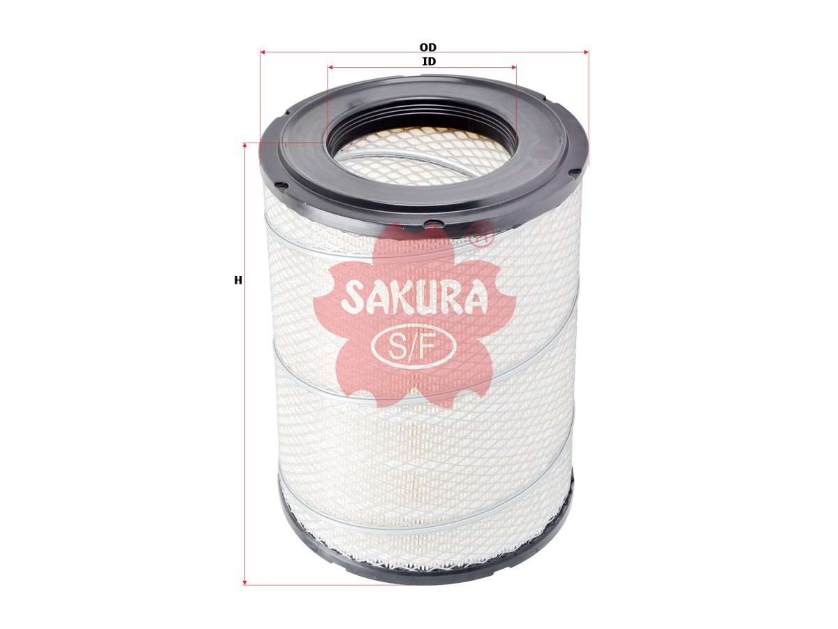 A8508 Filtro de aire SAKURA A8508 para CASAGRANDE, CATERPILLAR y 2 marcas más