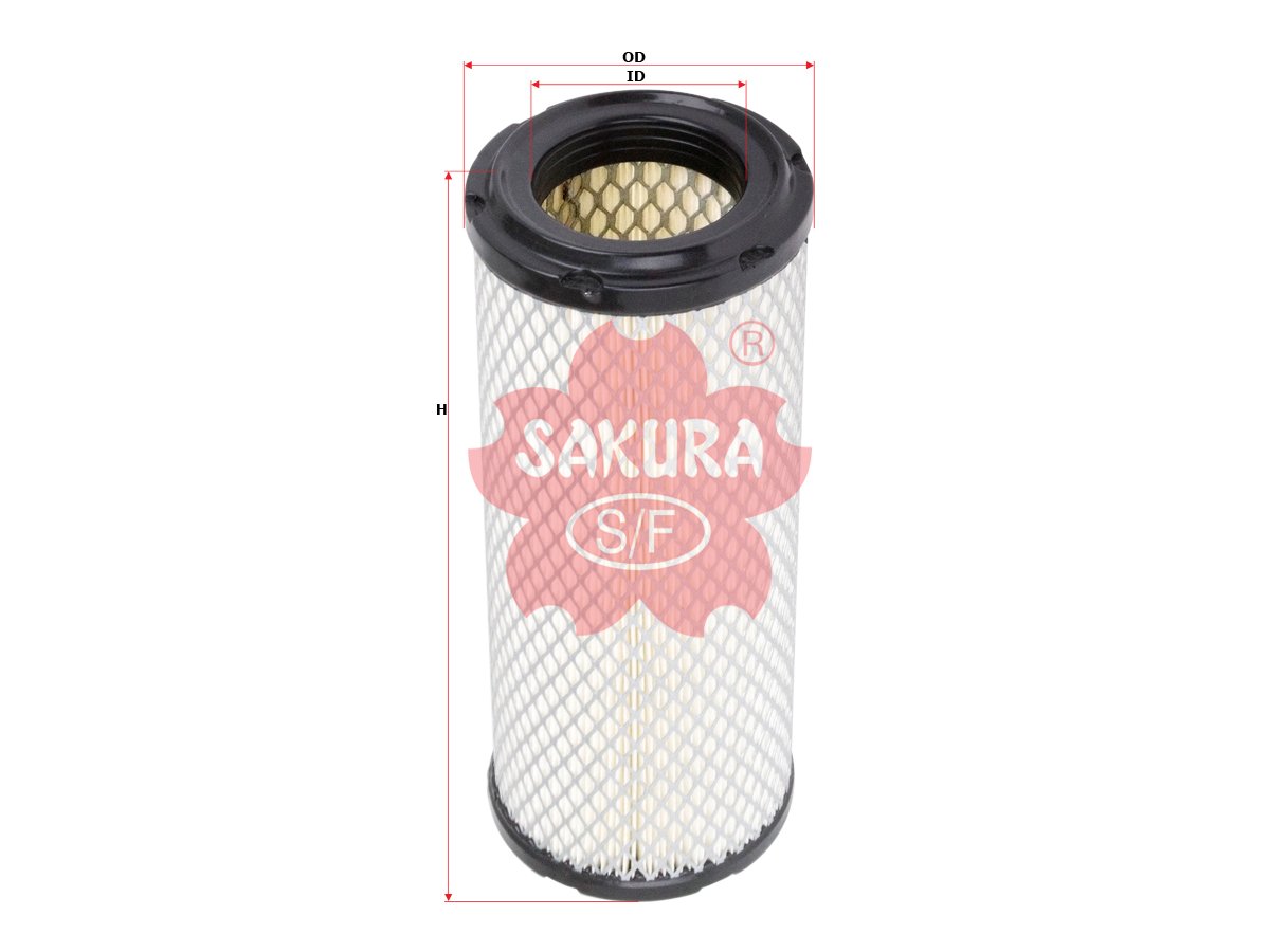 A8513 Filtro de aire SAKURA A8513 para BOBCAT, CARRIER TRANSICOLD y 16 marcas más