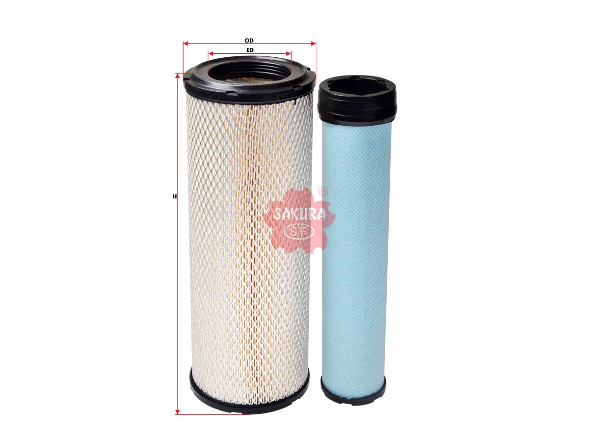 A8516S Filtro de aire SAKURA A8516S para CASE