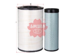 Filtro de aire SAKURA A8579S para LIUGONG, LONKING y 3 marcas más