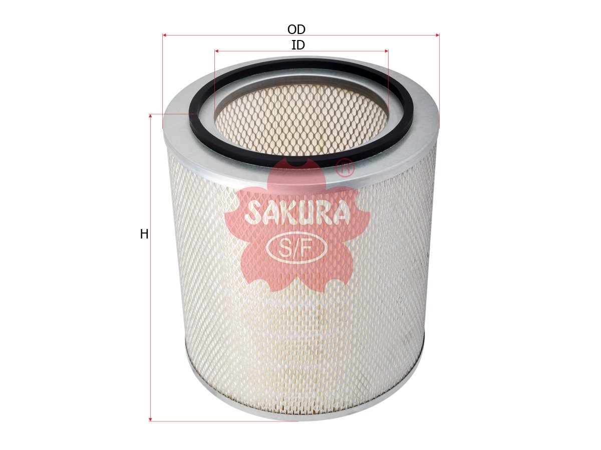 A8582 Filtro de aire SAKURA A8582 para INTERNATIONAL HARVESTER/IHC