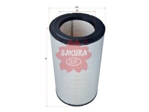 Filtro de aire SAKURA A8686 para CASE, CATERPILLAR y 6 marcas más
