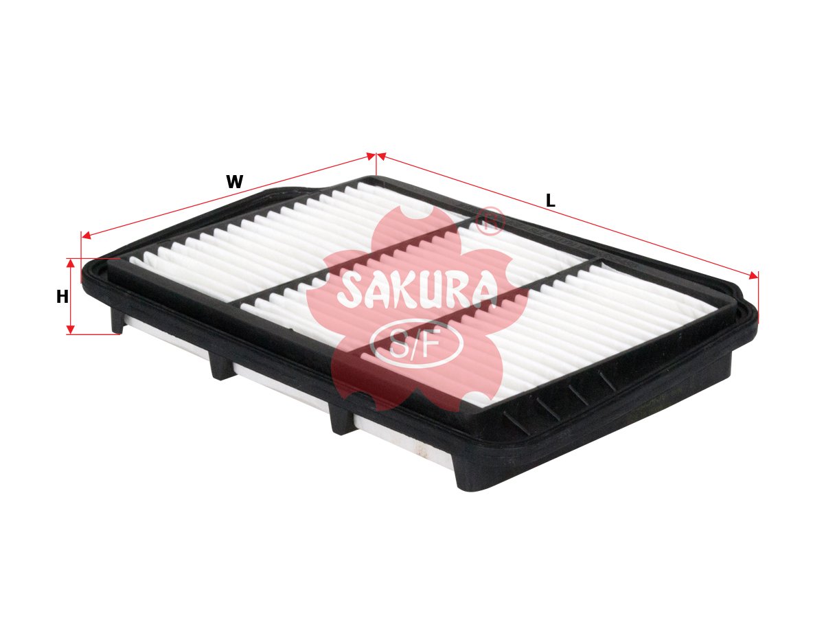 A8903 Filtro de aire SAKURA A8903 para CHEVROLET, DAEWOO y 2 marcas más