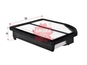Filtro de aire SAKURA A90080 para HONDA