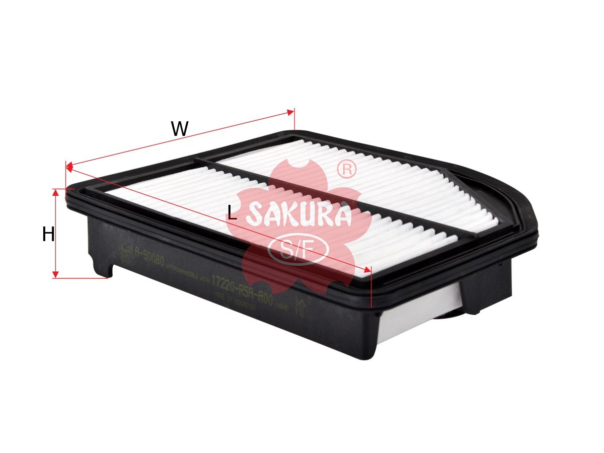 A90080 Filtro de aire SAKURA A90080 para HONDA