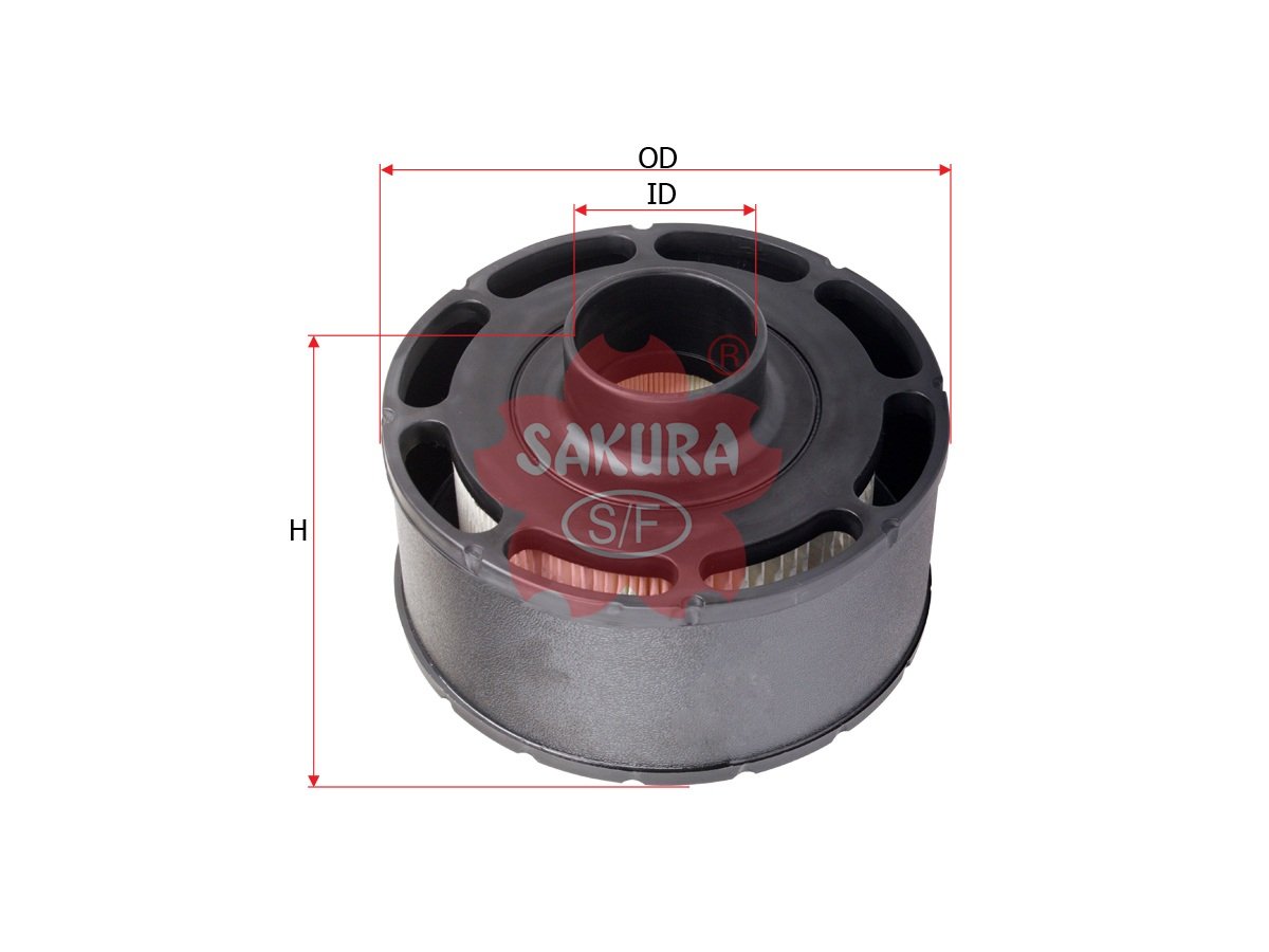 AH7911 Filtro de aire SAKURA AH7911 para ALASKA DIESEL, HANOMAG-HENSCHEL y 3 marcas más