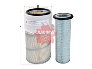 Filtro de aire SAKURA AS1024S para ADAMS, AIRMAN y 50 marcas más