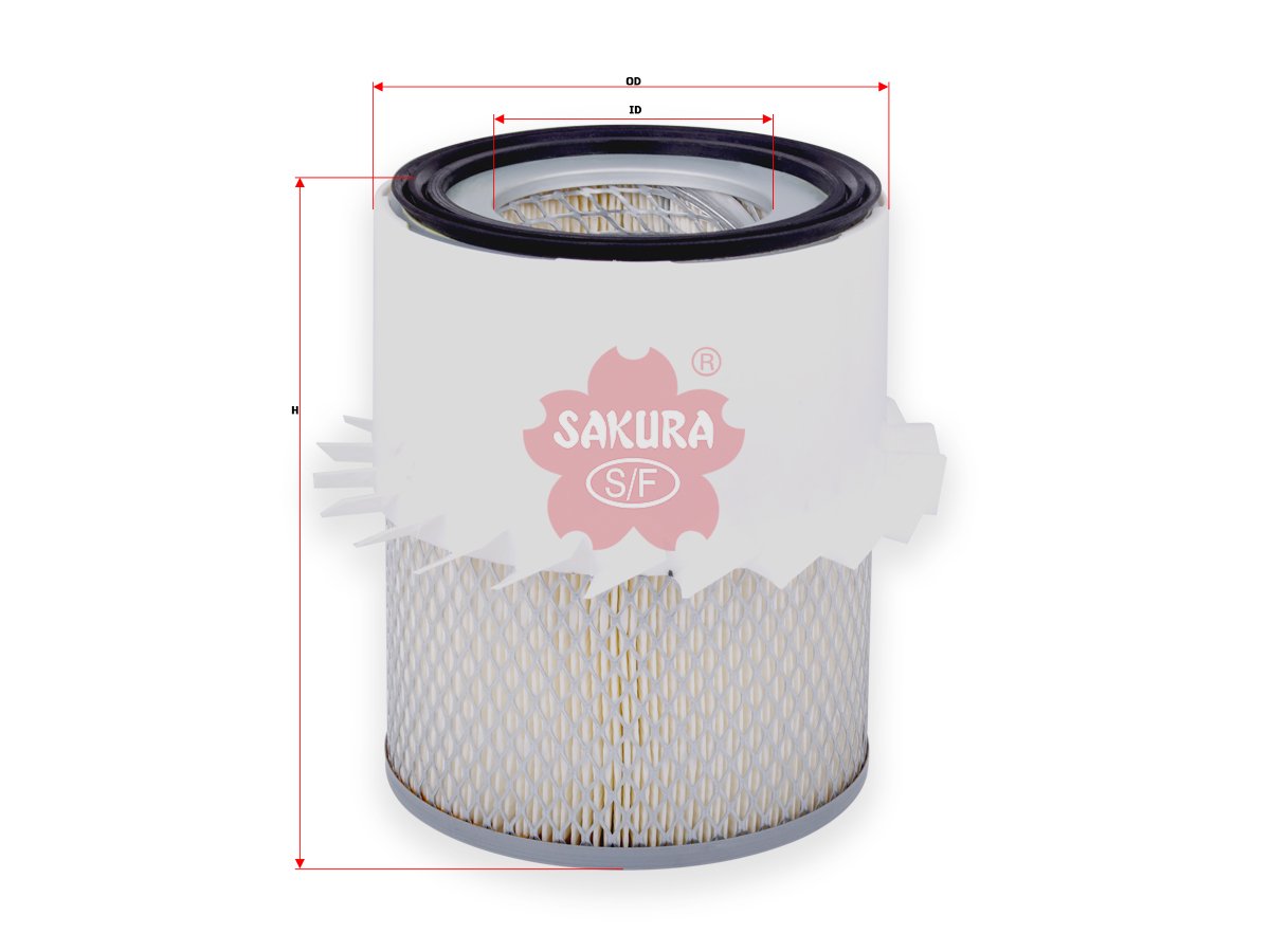 AS1034 Filtro de aire SAKURA AS1034 para MITSUBISHI