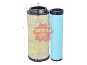 Filtro de aire SAKURA AS22470S para IVECO