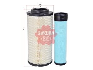 Filtro de aire SAKURA AS51540S para LISTER PETTER