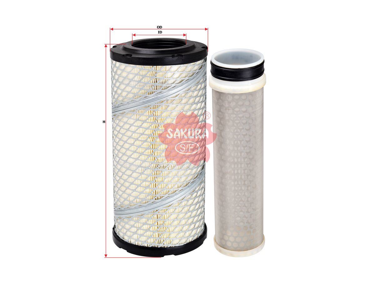 AS52220S Filtro de aire SAKURA AS52220S para YANMAR