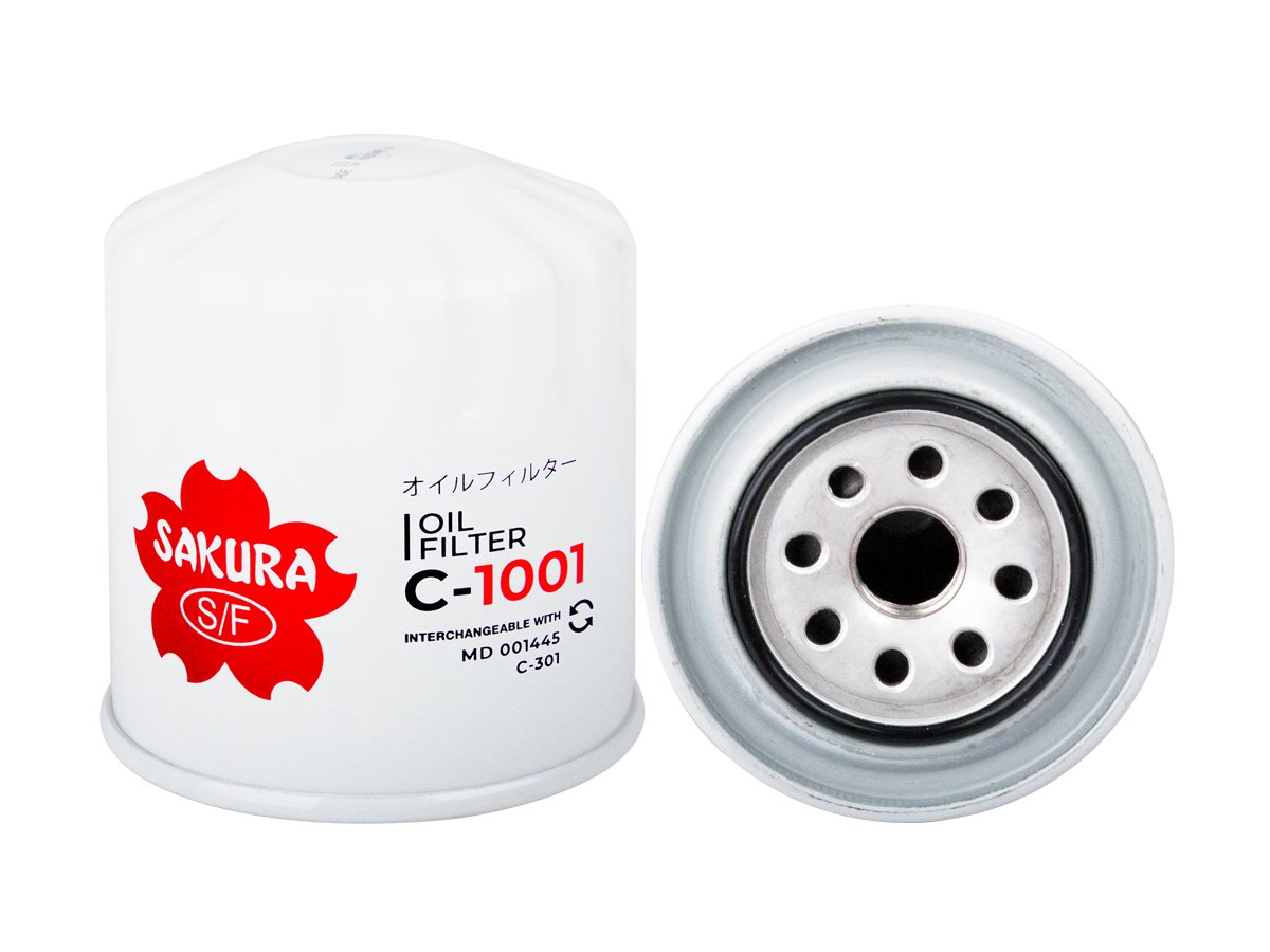 C1001 Filtro de aceite SAKURA C1001 para MITSUBISHI y YANMAR