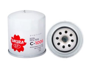Filtro de aceite SAKURA C1006 para AIRMAN, KOBELCO y 2 marcas más