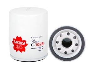 Filtro de aceite SAKURA C1028 para ACURA, ALFA ROMEO y 23 marcas más
