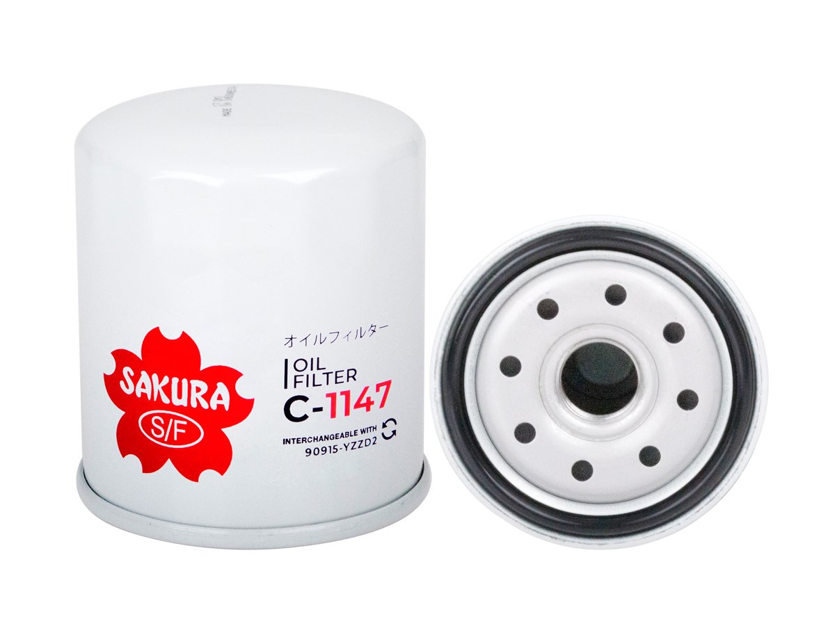 C1147 Filtro de aceite SAKURA C1147 para TOYOTA