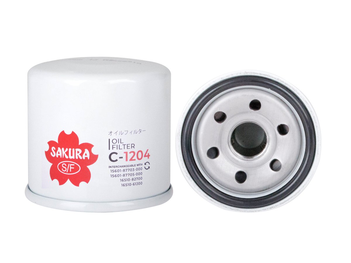 Filtro de aceite SAKURA C1204 para CHERY, DAIHATSU y 7 marcas más